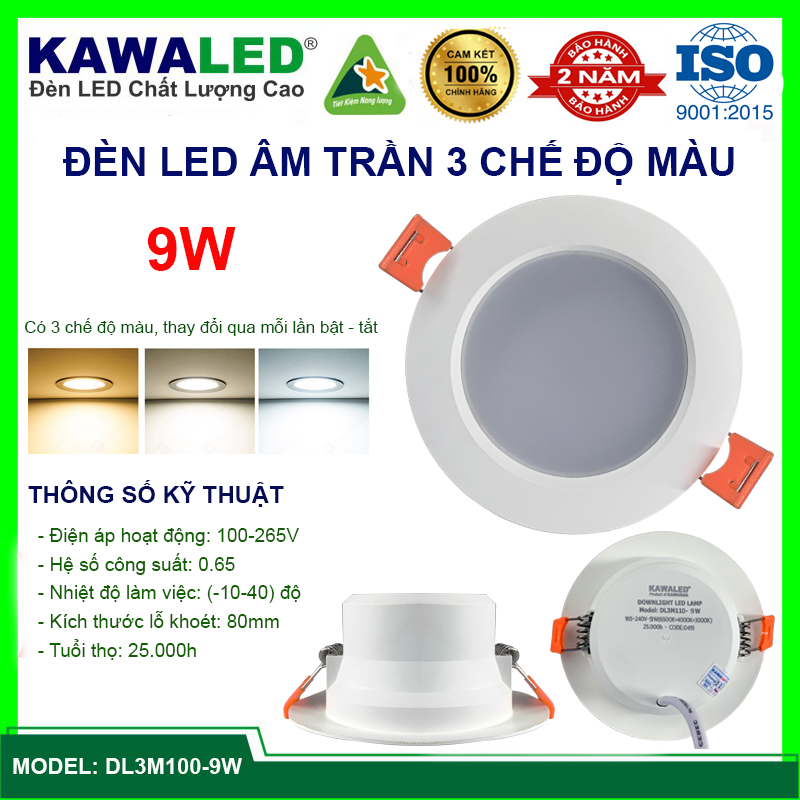 den-led-am-tran-3-che-do-mau-dl3m100-9w