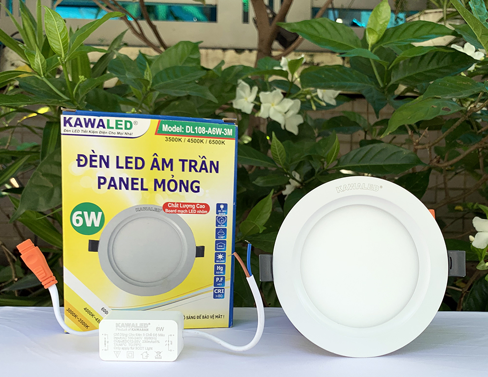 Đèn Led panel mỏng giật cấp