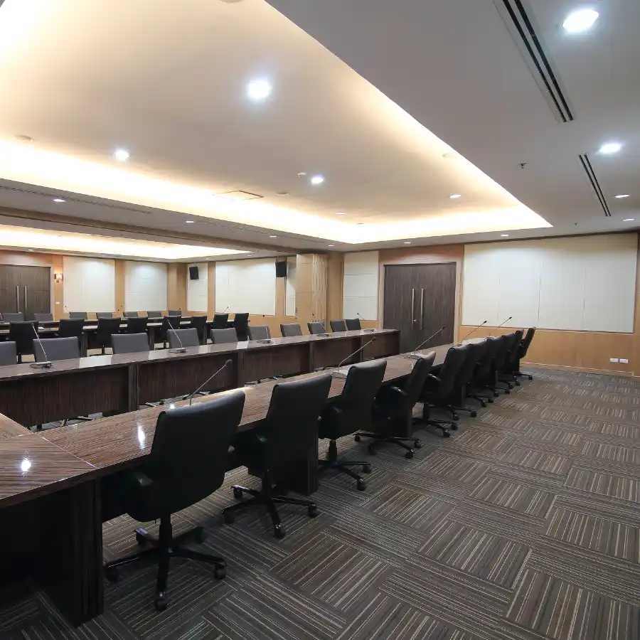 Đèn LED âm trần DL chiếu sáng phòng họp, văn phòng
