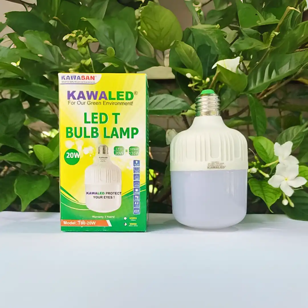 Bóng đèn LED 20W Kawaled kèm hộp – LED T Bulb Lamp