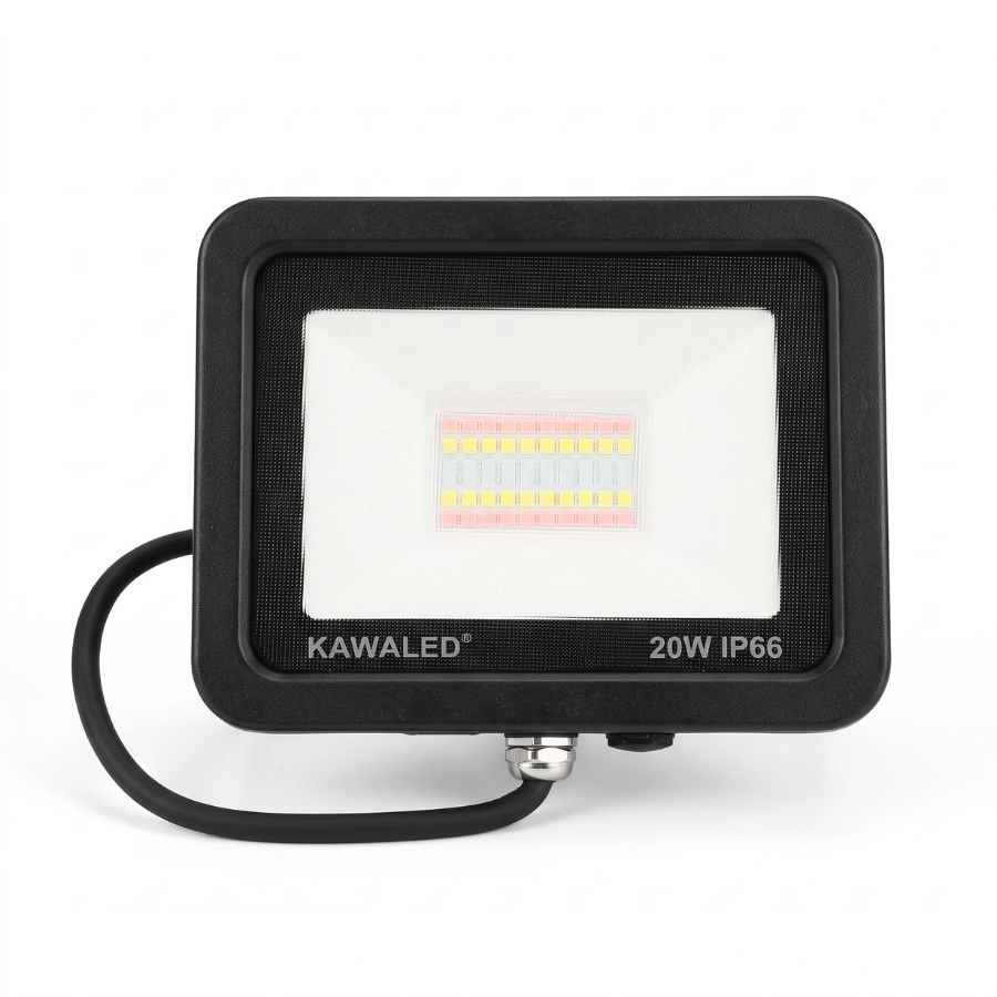 Đèn pha LED đổi màu 20W KAWALED FL20W-RGB