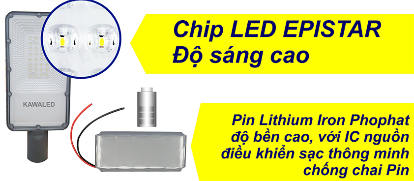 Chip Led độ bền cao độ sáng tốt chống chai Pin cao