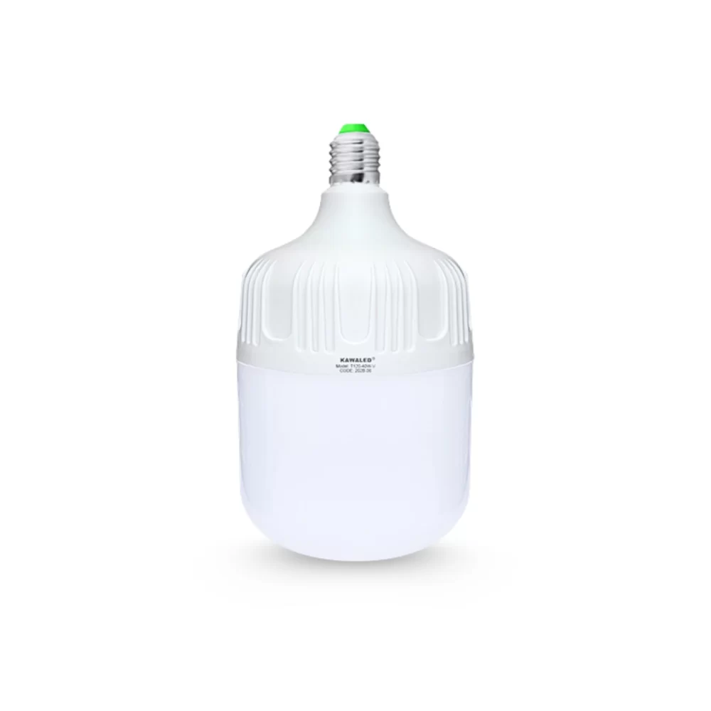 Đèn LED bulb trụ Kawaled T120-40W ánh sáng vàng