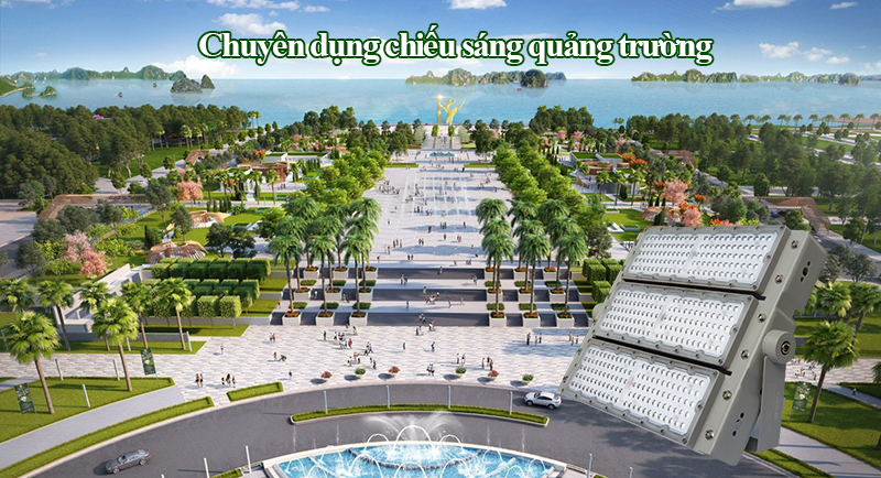 Đèn pha Led chuyên dụng chiếu sáng quảng trường