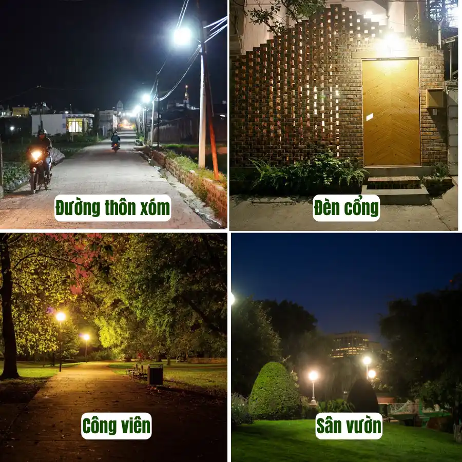 Ứng dụng đèn đường LED SST tại bãi xe, resort ven biển – chống chịu tốt với thời tiết