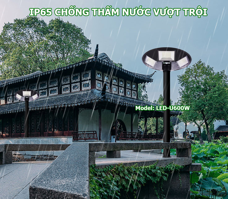 IP66 chống thấm nước và chống sét tốt