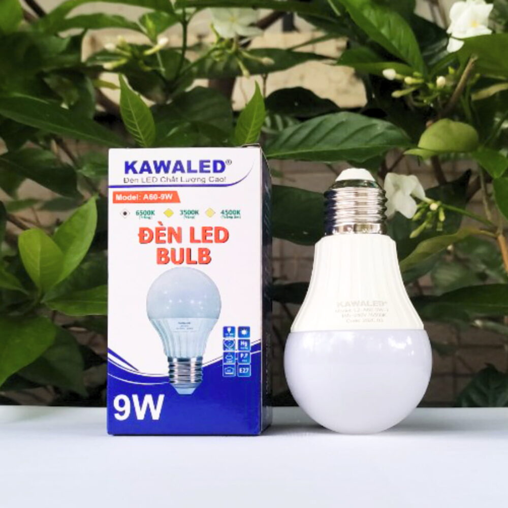 Bóng đèn led bulb Kawaled 9W – sản phẩm chính hãng