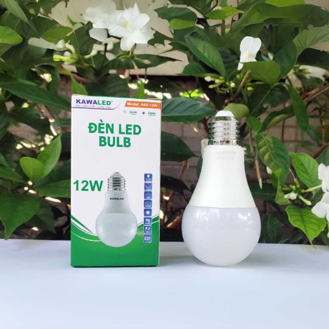 Bóng đèn LED 12W Kawaled – Đui E27