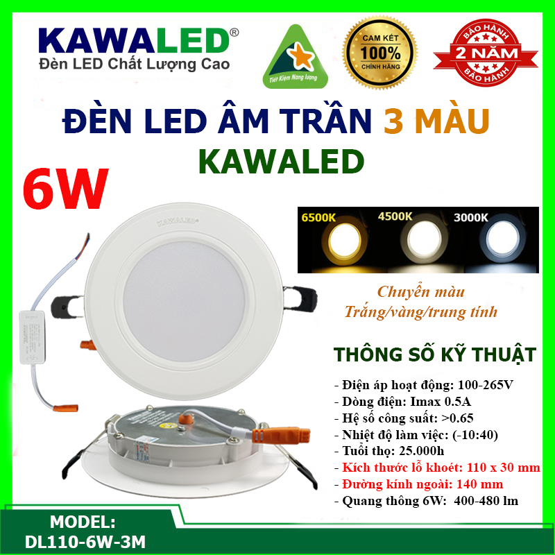 den-led-am-tran-3-che-do-mau-dl110-6w-3m