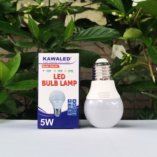 Đèn Led bulb tròn thân nhựa 5w