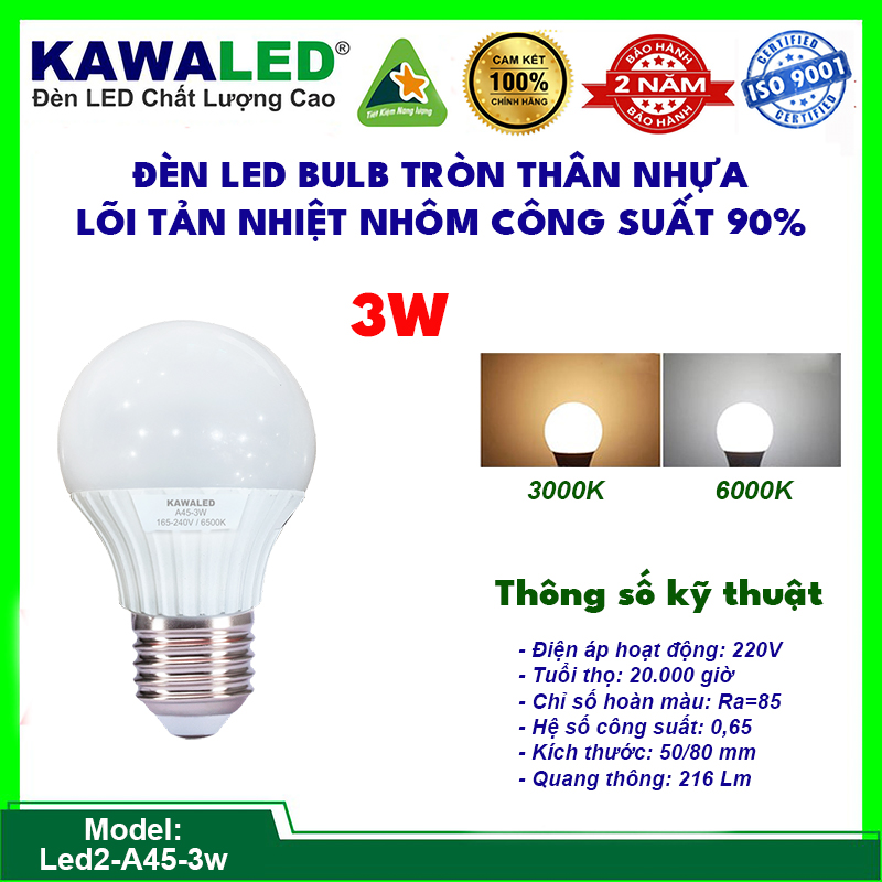 den-led-tron-led2-a45-3w