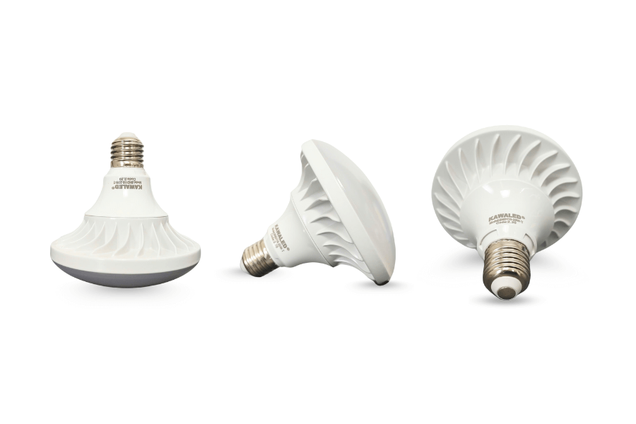 Bóng đèn LED đĩa bay UFO KAWALED với thiết kế nhôm đúc tản nhiệt