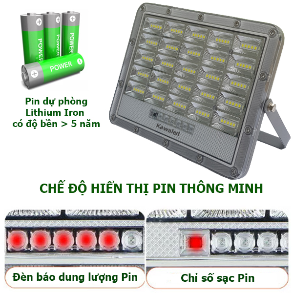 Pin dự phòng độ bền > 5 năm