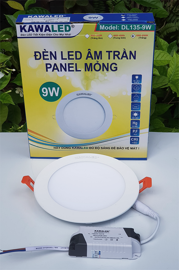 Đèn Led âm trần Panel mỏng Kawaled