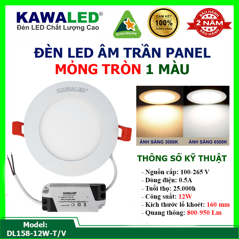 den-led-am-tran-panel-dl158-12w