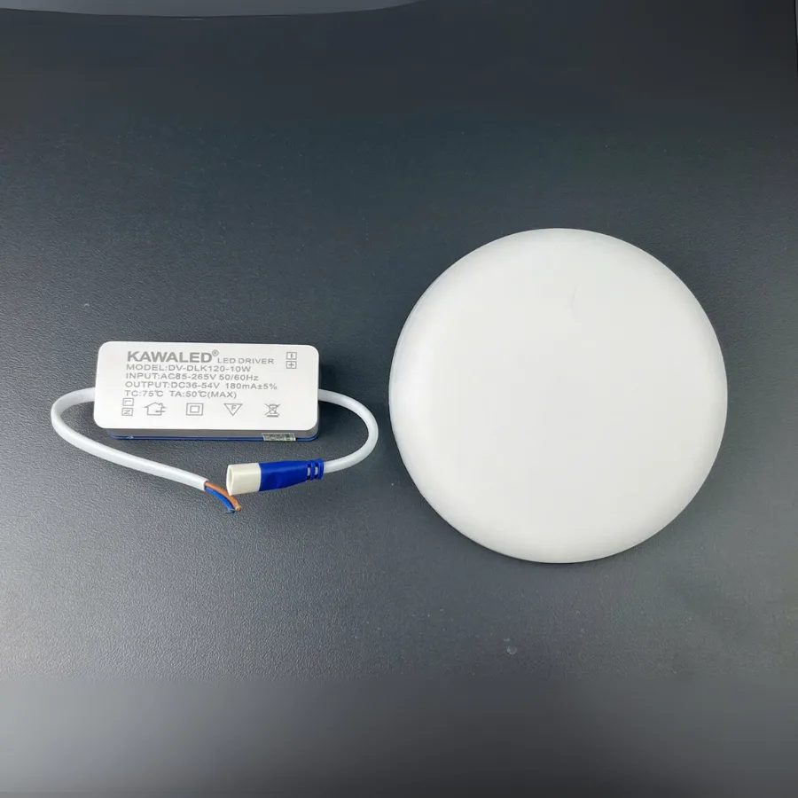 Đèn DLK120-10W và nguồn driver LED Kawaled