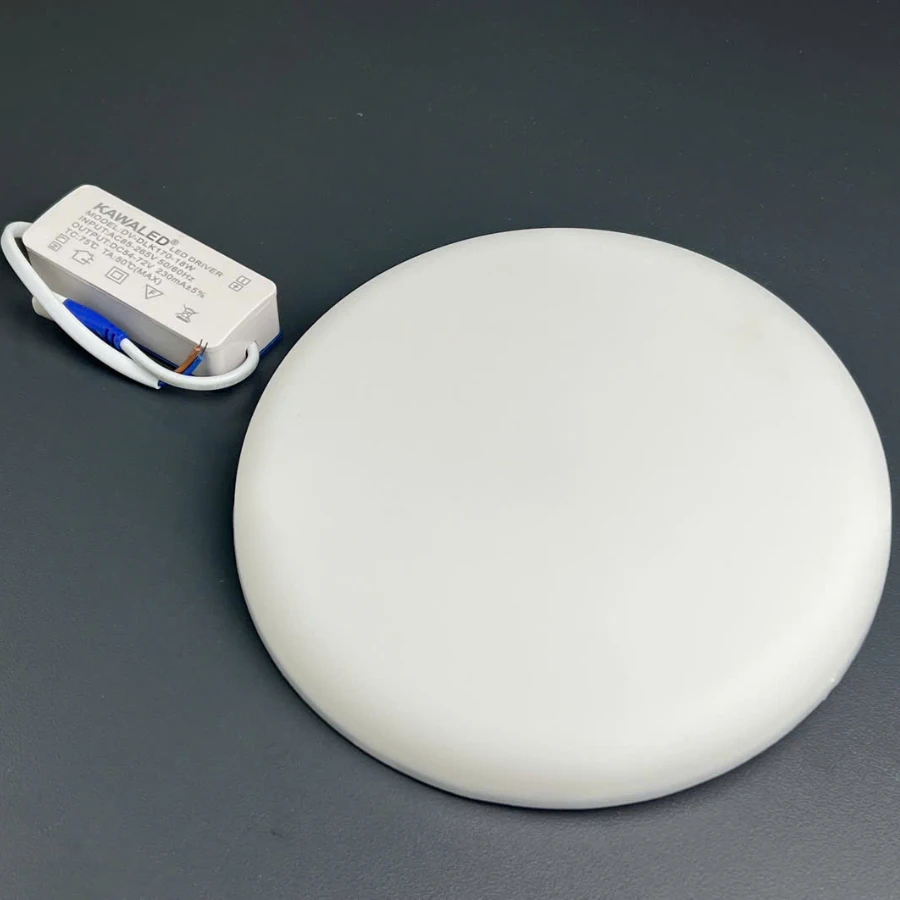 Đèn LED âm trần DLK170-18W Kawaled nhìn nghiêng cùng driver