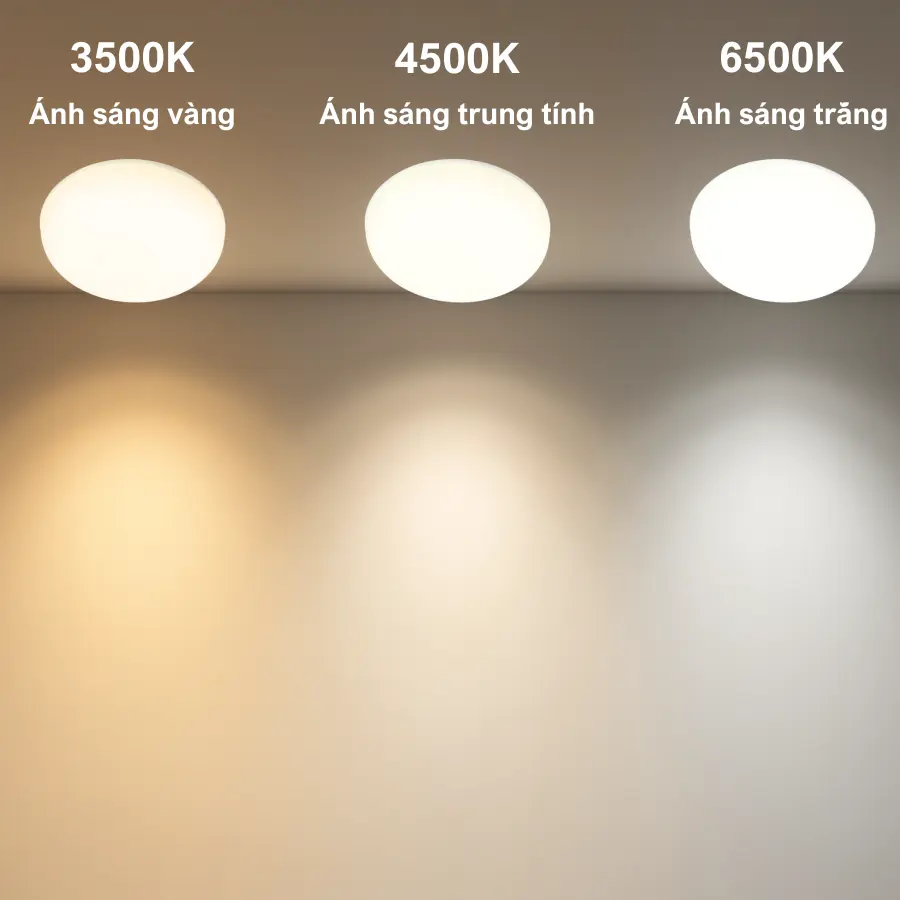 Đèn LED âm trần DLK Kawaled ánh sáng trắng vàng trung tính