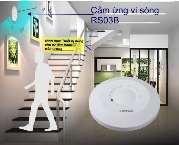 Cảm ứng vi sóng RS03B