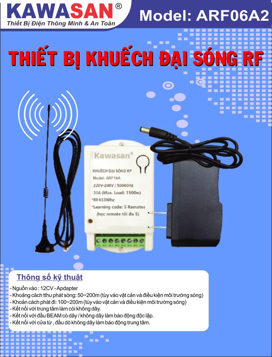 Thiết bị khuếch đại sóng RF