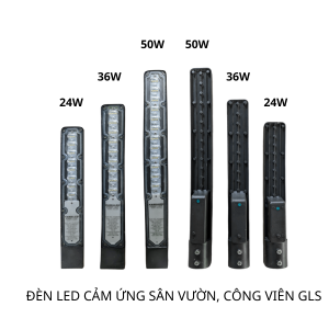 Đèn led cảm ứng sân vườn