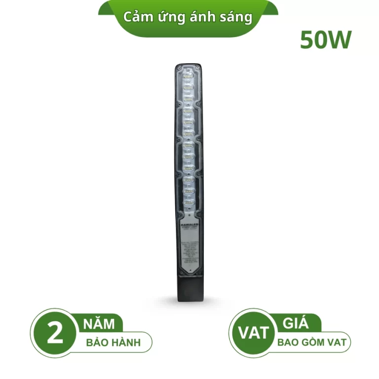 Đèn LED sân vườn GLS-50W cảm ứng ánh sáng, công suất lớn, bền bỉ chống nước IP66
