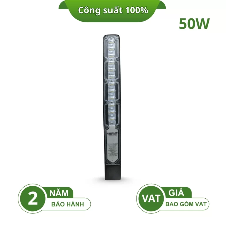 Đèn LED sân vườn GL-50W công suất lớn, cảm ứng ánh sáng, IP66 chống nước