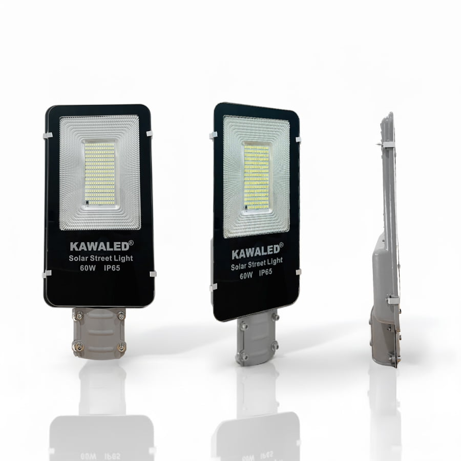 Đèn năng lượng mặt trời Kawaled 60W nhiều góc nhìn