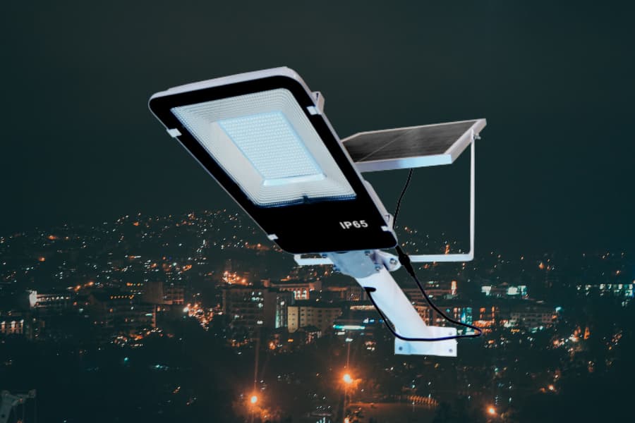 Đèn năng lượng mặt trời IP65 chiếu sáng ban đêm