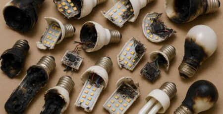 Bóng đèn LED cháy nổ, hư hỏng do chất lượng kém