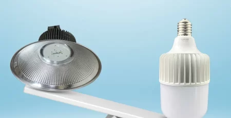 So sánh độ hiệu quả giữa đèn High Bay và LED bulb Kawaled