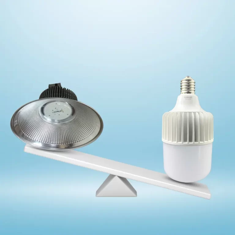 So sánh độ hiệu quả giữa đèn High Bay và LED bulb Kawaled