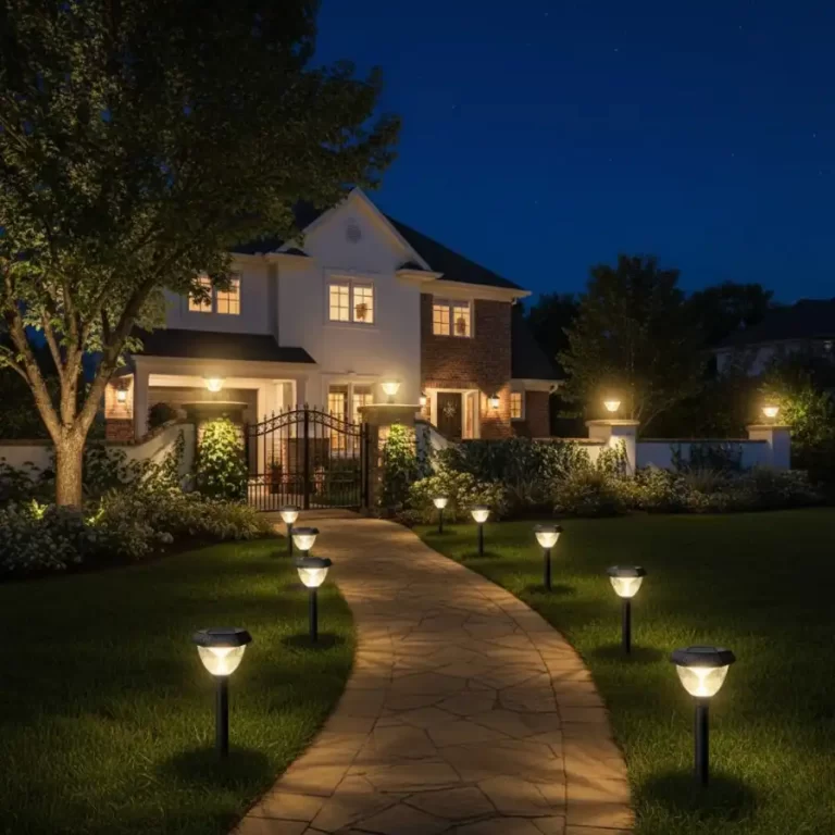 Đèn cắm cỏ năng lượng mặt trời Kawaled SGC chiếu sáng lối đi sân vườn