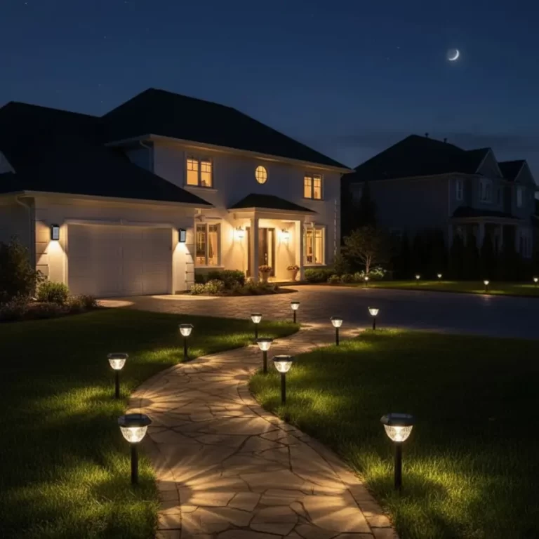 Đèn trang trí sân vườn ngoài trời chiếu sáng lối đi trước nhà – Kawaled