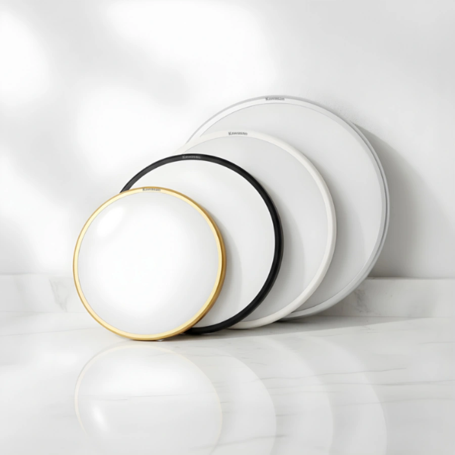 đèn ốp trần cảm ứng vi sóng, đèn ốp trần Kawaled, đèn ốp trần tròn cao cấp