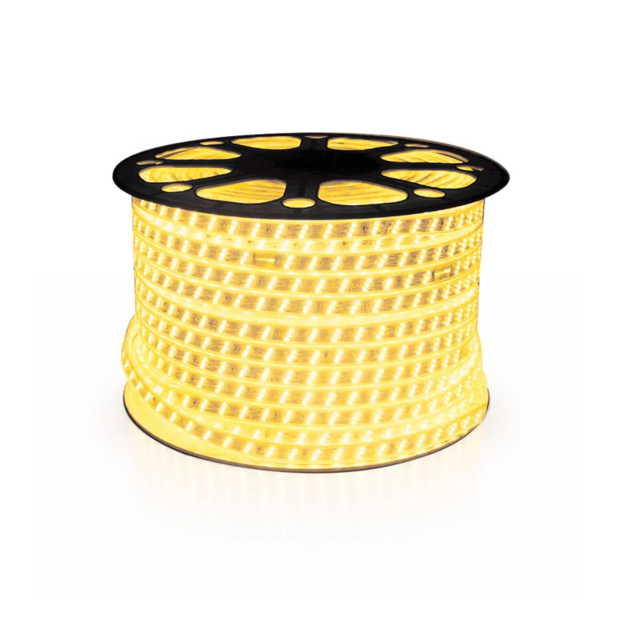 LED dây 3 hàng bóng ánh sáng vàng ấm trang trí nội thất