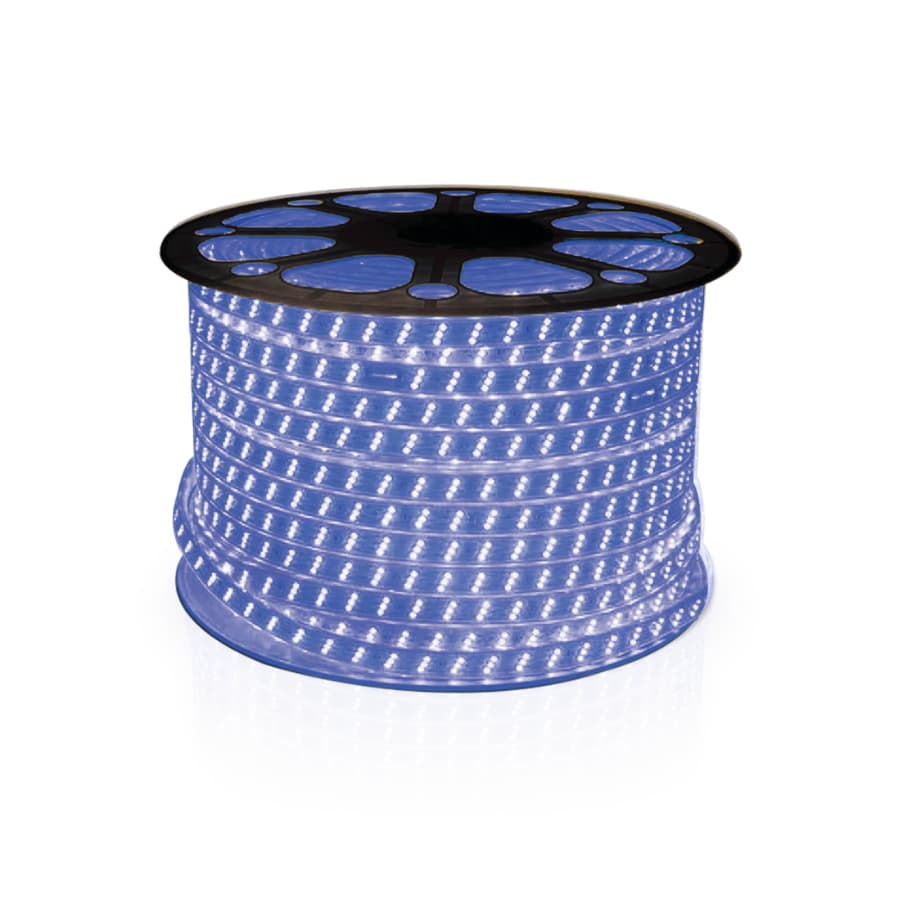 LED dây 3 hàng bóng ánh sáng xanh dương trang trí