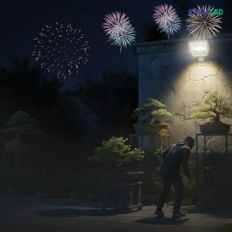 Trộm cây cảnh bonsai ban đêm dịp cận Tết tại sân vườn nhà dân