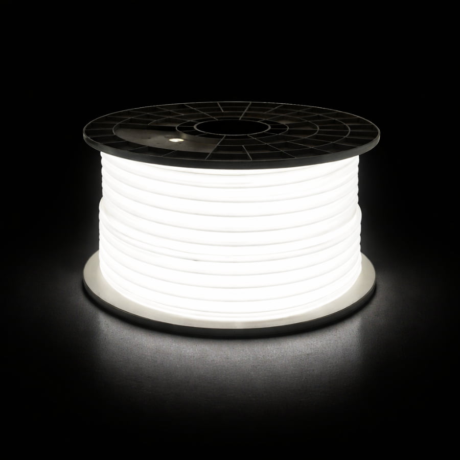 Đèn LED dây COB chống chói 220V ánh sáng trắng, dải sáng liền mạch không lộ điểm LED