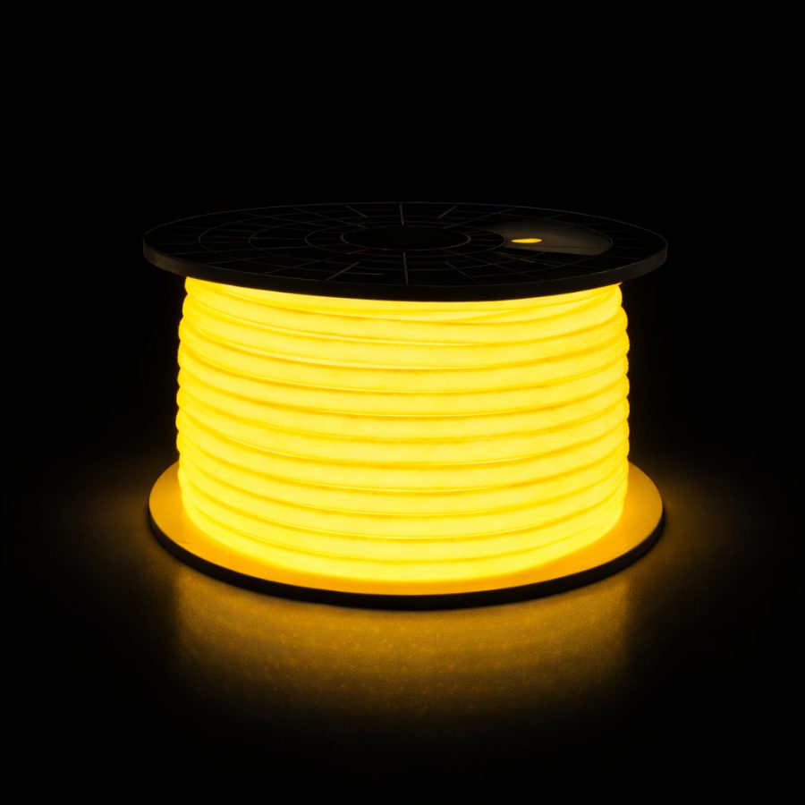 Đèn LED dây COB chống chói 220V ánh sáng vàng 3000K trang trí không gian