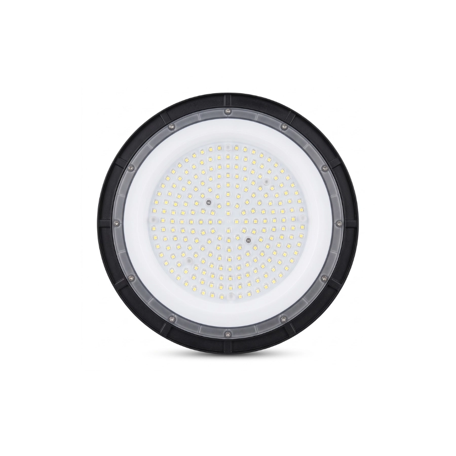 Mặt trước đèn LED Highbay HB1-150W với chip LED phân bổ đều