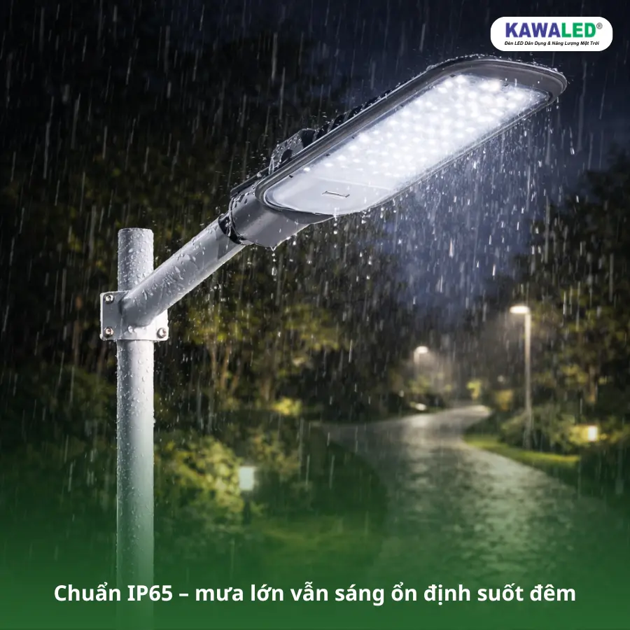 Đèn sân vườn ngoài trời đạt chuẩn IP65 chống nước mưa lớn