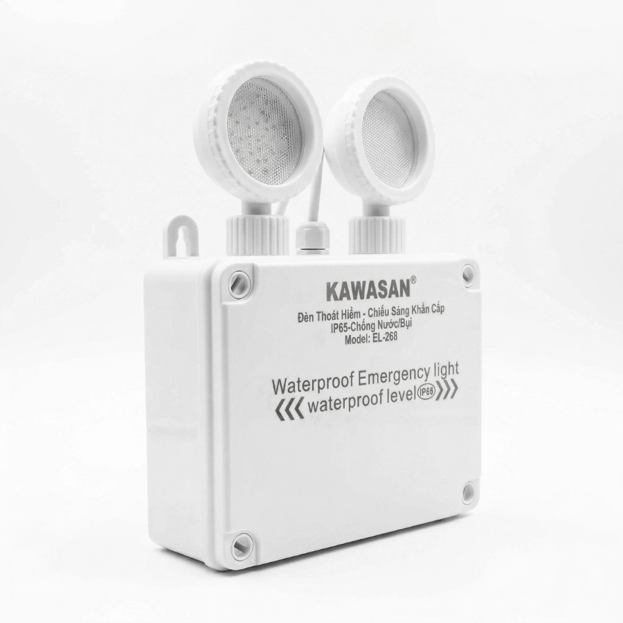 đèn sự cố EL-268 thiết kế dày chắc chắn