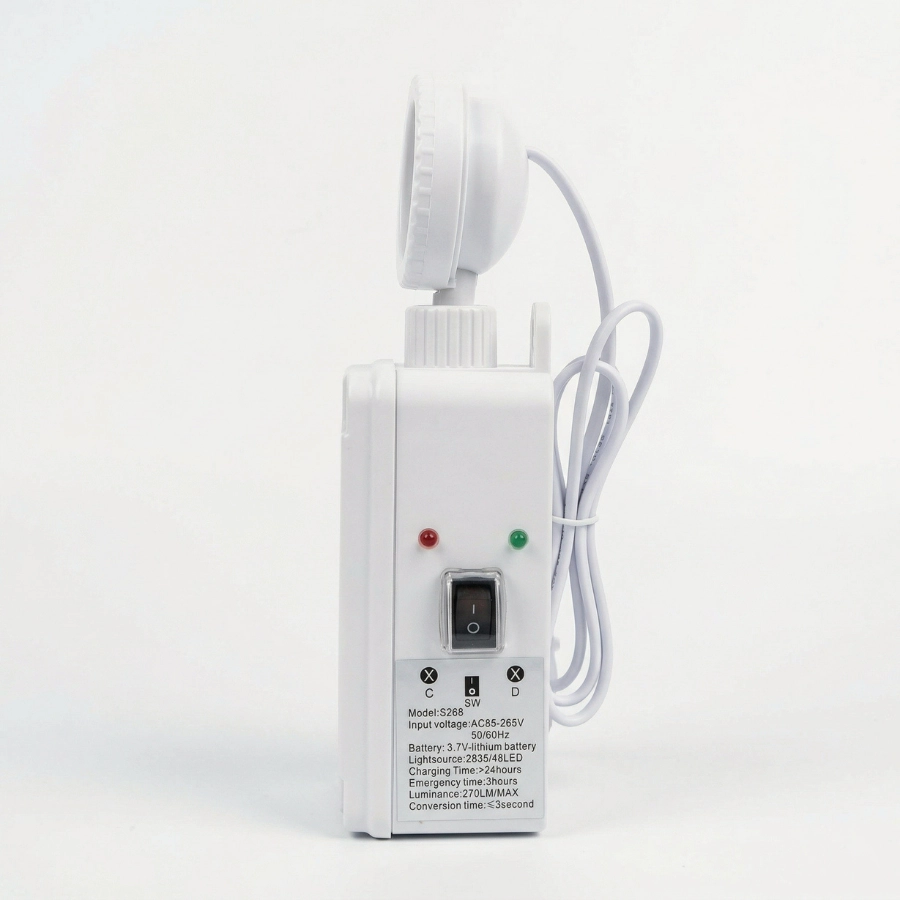 emergency light EL-268 công tắc và thông số