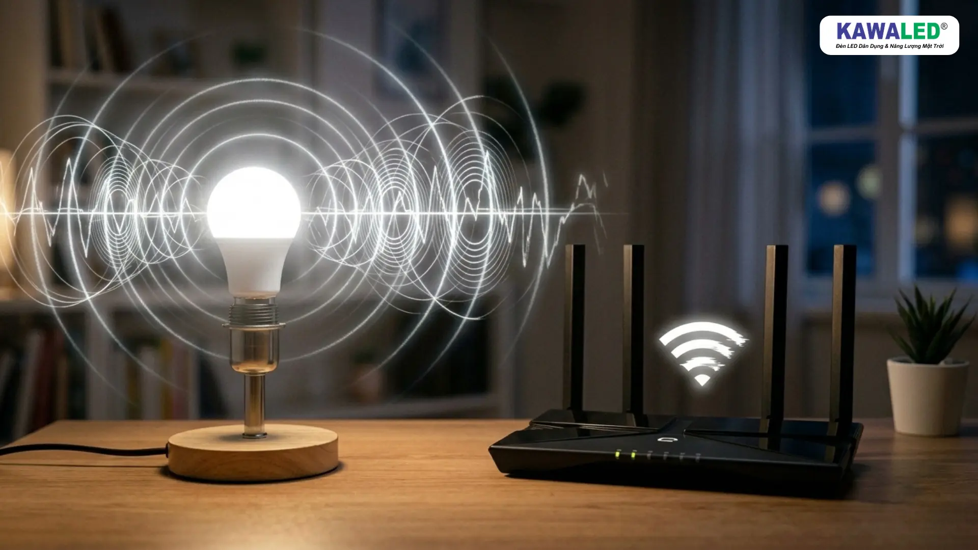 Nhiễu điện từ EMI từ bóng đèn led ảnh hưởng đến sóng wifi