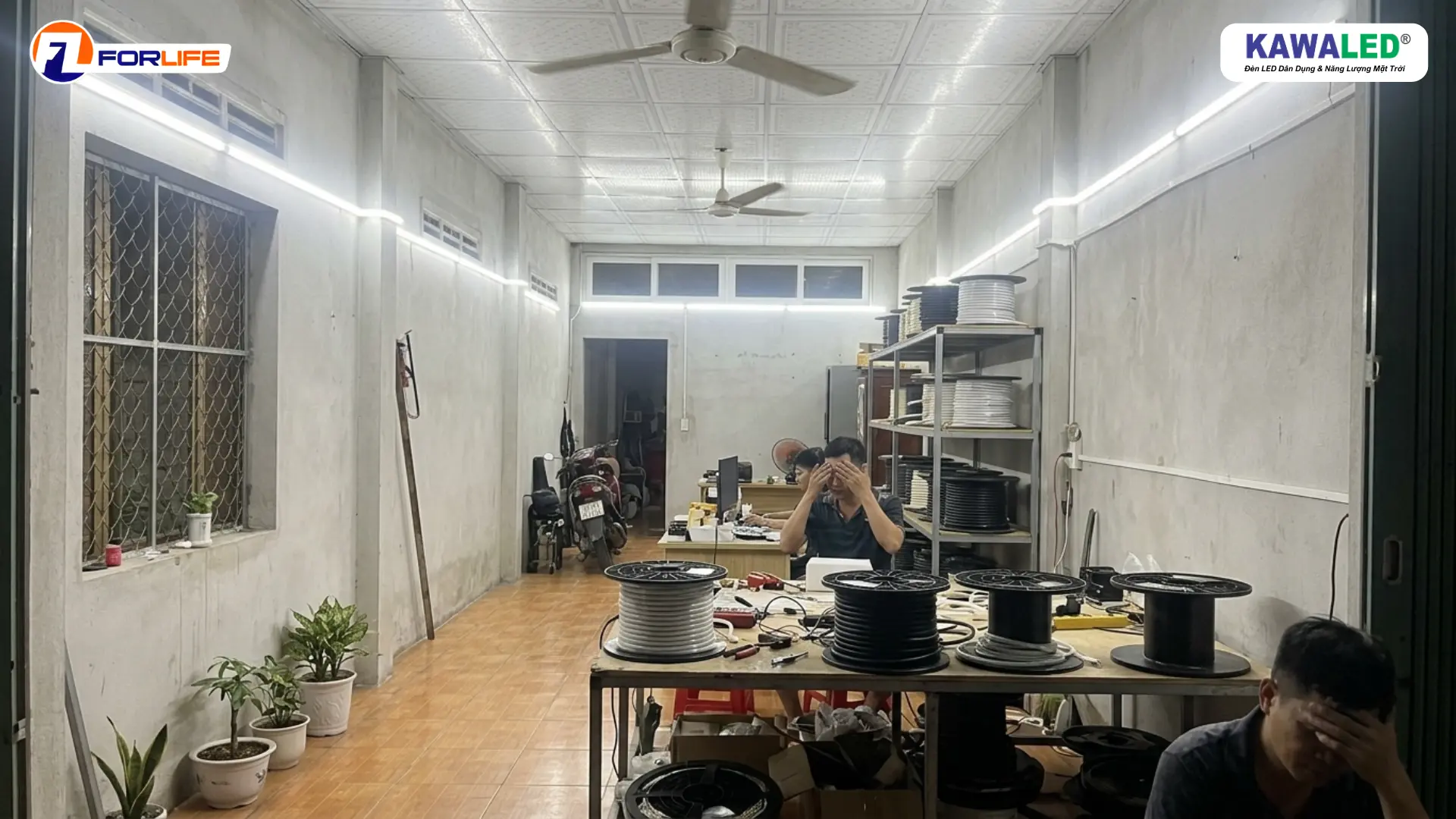 lắp đặt LED dây không hợp lý gây tốn điện