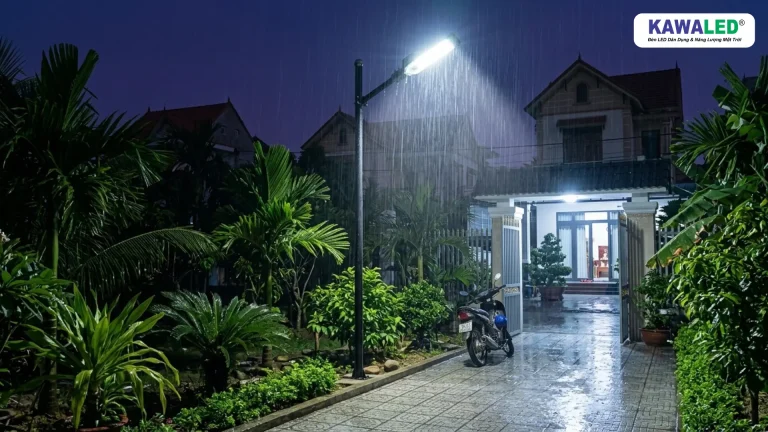 Đèn led ngoài trời SST2-50W chống nước IP66 dưới trời mưa lớn