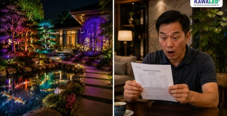 Người dùng bất ngờ khi hóa đơn điện không tăng dù sử dụng đèn pha đổi màu
