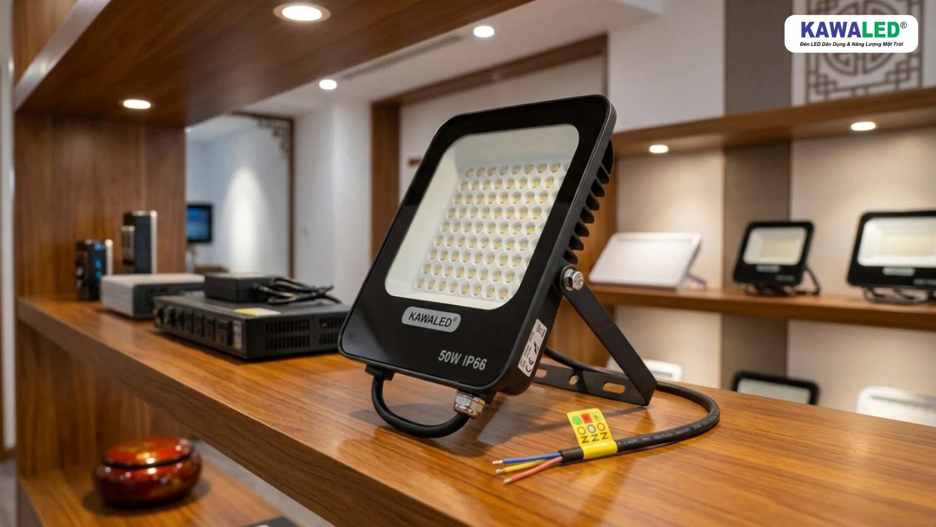 Đèn pha LED ngoài trời KAWALED 50W IP66