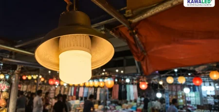 Đèn LED trụ lắp trong chóa quá kín làm giảm khả năng tản nhiệt